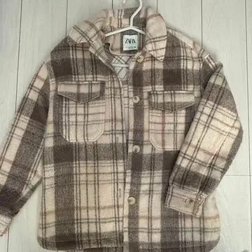 ZARA 체크 무늬 오버 사이즈 자켓 아우터