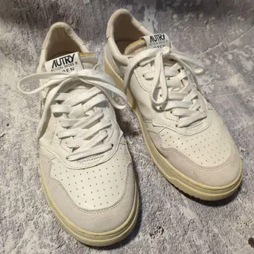 [AUTRY] 오트리 메달리스트 올 화이트 43 27.5cm