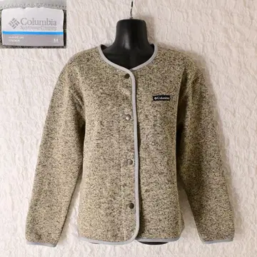 X2 여성 M 컬럼비아 플리스 가디건 PL0293