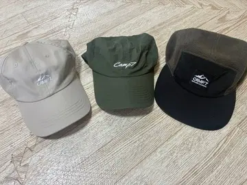 CAMP7 캡 3개 묶음 판매!