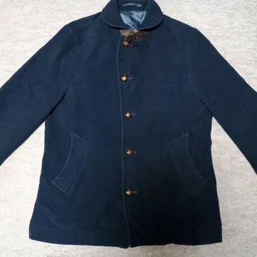 울 네이비 코트 XL 사이즈