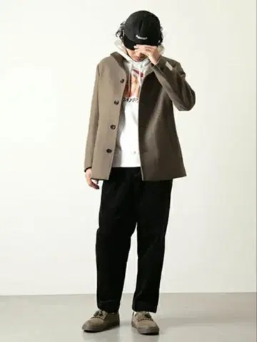 JOURNAL STANDARD relume 울 코트 S 새상품급