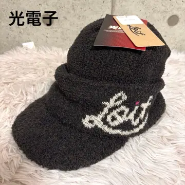 [ 새상품 ] 광전자 니트 캡 일본제 다크 브라운