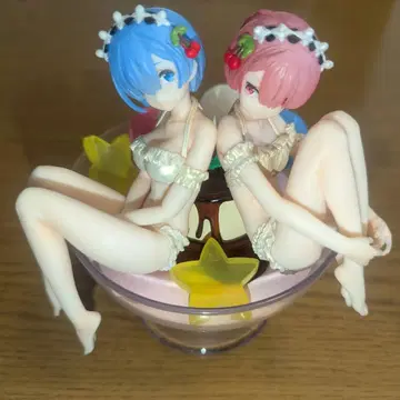 제일복권 리제로 A상 렘&라무 푸딩 아 라 mode 피규어