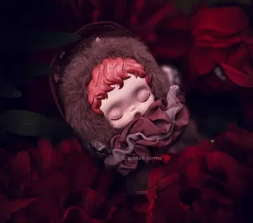 Skullpanda L'impressionnisme 봉제 인형