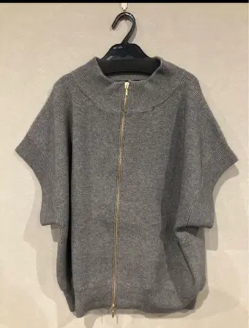 그레이 2WAY 스탠드넥 베스트