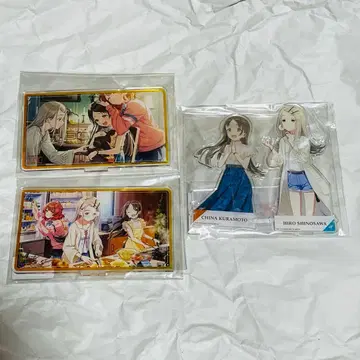 우마무스메 서포트 카드 아크릴 스탠드 3종 세트