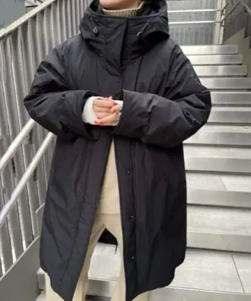 스픽앤스팬 발수 후디드 다운 코트