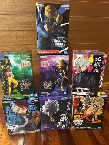 점프계 피규어 7종 세트 원피스 히로아카 지옥락