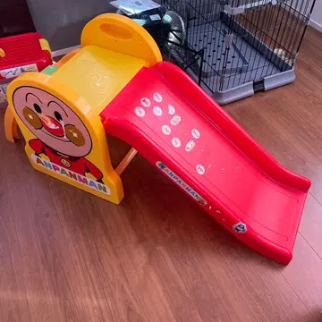 호빵맨 미끄럼틀 빨강/노랑