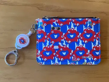 EXPO2025 미야쿠미야쿠 릴 달린 패스 케이스 교통카드 지갑