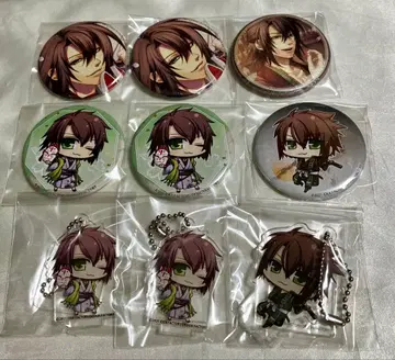 박앵귀 여명록 점포 특전 캔뱃지 아크릴 스탠드 오키타 소지