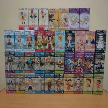 원피스 피규어 (월드 컬렉터블 피규어) 37개 상자 세트