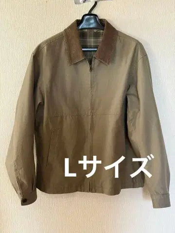 유니클로 집업 숏 블루종 2025년제 브라운 L 사이즈