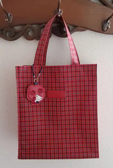 familiar 패밀리아 토트백 빨간색 대