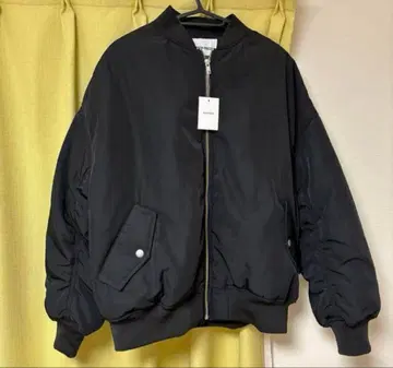 메종 브리즈 블랙 MA-1 자켓