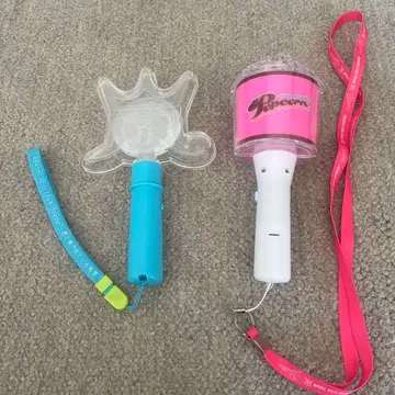 아라시 scene 팝콘 디자인 응원봉 2개