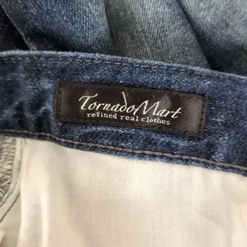 토네이도 마트 슬림핏 데님 S 사이즈