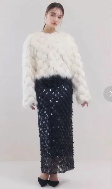 아몬드 스팬 스커트 EIMY ISTOIR 에이미 이스트 월