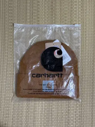 carhartt 비니 니트 모자 USA 브라운