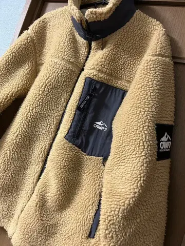 CAMP7 플리스 자켓 베이지