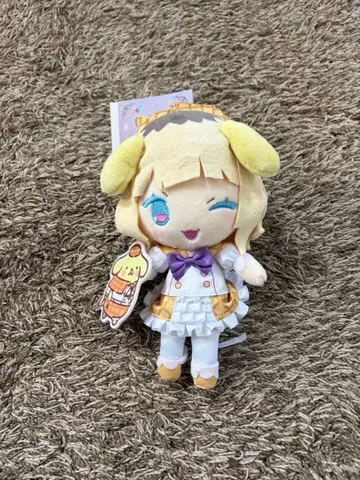 최애의 아이 산리오 마스코트 홀더 폼폼푸딩 봉제 인형