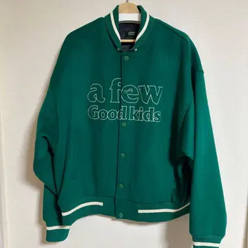 A FEW GOOD KIDS AFGK 바시티 자켓