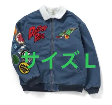 BREEZE 드래곤볼 콜라보 데님 보아 자켓