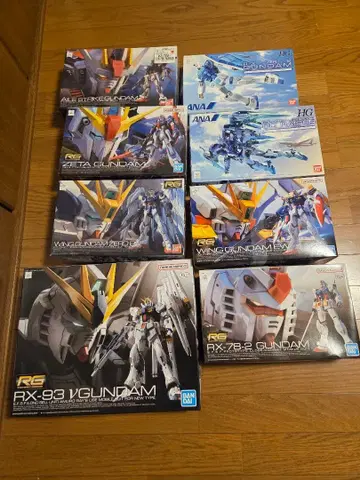 건담 프라모델 RG HG 시리즈 묶음 판매! ANA 한정판 포함