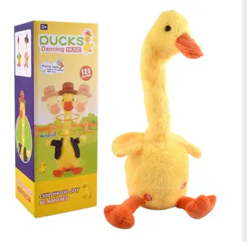 춤추는 오리 목 긴 오리