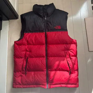THE NORTH FACE 다운 베스트 ND51424 빨검