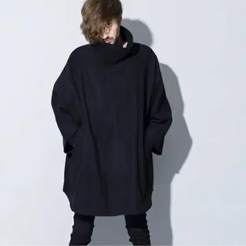 완판템 [새상품급] NO ID 블랙 컬렉션 코트 노아이디