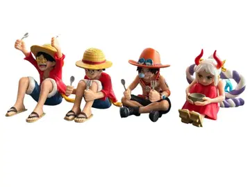 원피스 가샤폰 기다림 4종 컴플리트 루피 에이스 야마토