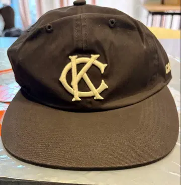 KC 로고 블랙 야구 모자