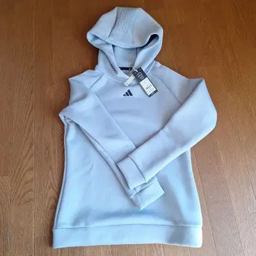 adidas 라이트 블루 후드티 L 사이즈