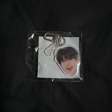 treasure 준규 희로애락 캡슐 토이 얼굴 아크릴 키링 락