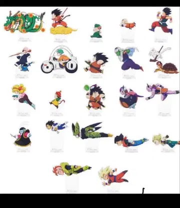 드래곤볼 제일복권 vs 옴니버스 어메이징 아크릴 스탠드 전 22종