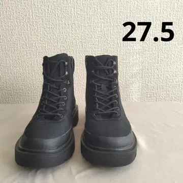 [유니클로C] 레이스업 부츠 27.5cm 블랙