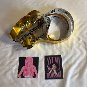 하마사키 아유미 굿즈 스티커 은테