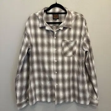 KUSTOMSTYLE 커스텀스타일 20주년 체크 플란넬 셔츠