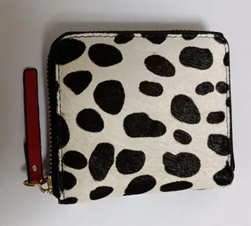 pisoraro 레오파드 무늬 접이식 지갑