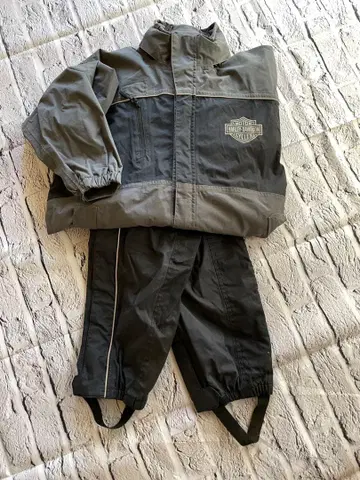 Harley-Davidson 자켓 팬츠 세트 그레이