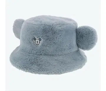 디즈니 팬캡 미키 귀달린 스카이블루 모자