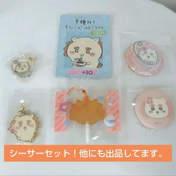 치이카와 (먼작귀) 시사 6세트 캔뱃지 치이카와 파크 참 마법 등