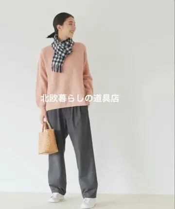 [단정하면서도 편안하게] 허리밴딩 울 팬츠 북유럽 생활 잡화점