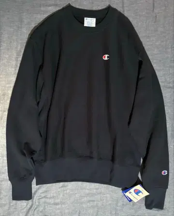 챔피온 리버스 위브 눈 있음 블랙 reverse weave