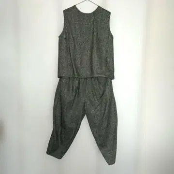 트위드 베스트&팬츠 셋업