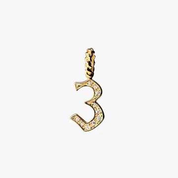 SJX DIAMOND MINI NUMBER CHARM(3)