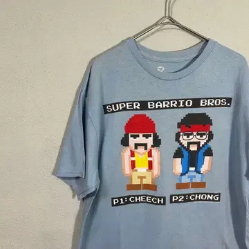 치치&총 티셔츠 마리화나 티셔츠 대마 weed y2k 마리오
