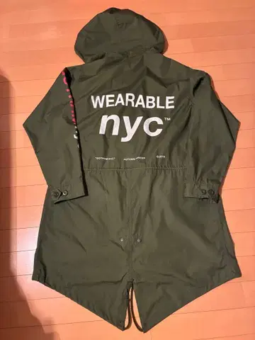 WEARABLE nyc 모즈 코트 올리브